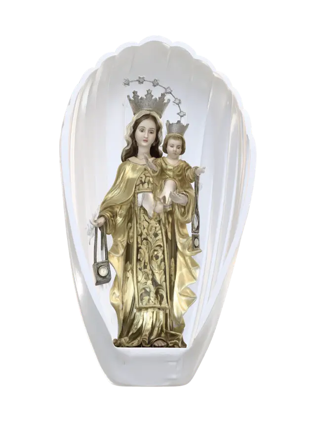 3D model for Madonna and Child in Gold