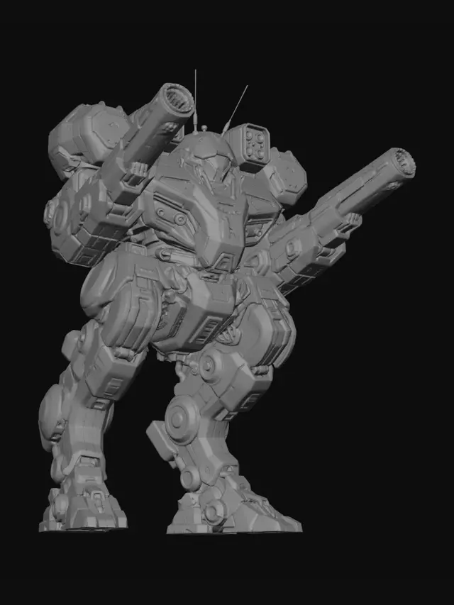 3D model for Desert Titan