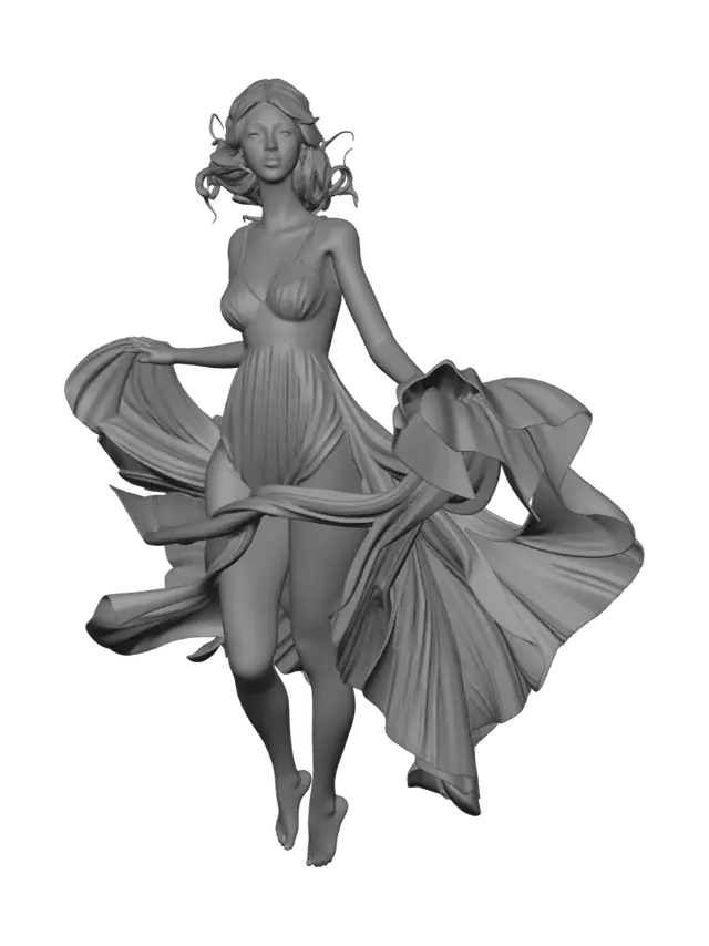 3D model for Underwater Stardust