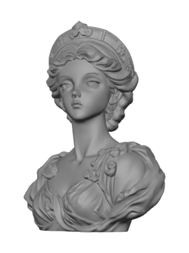 3D model for Marble Muse