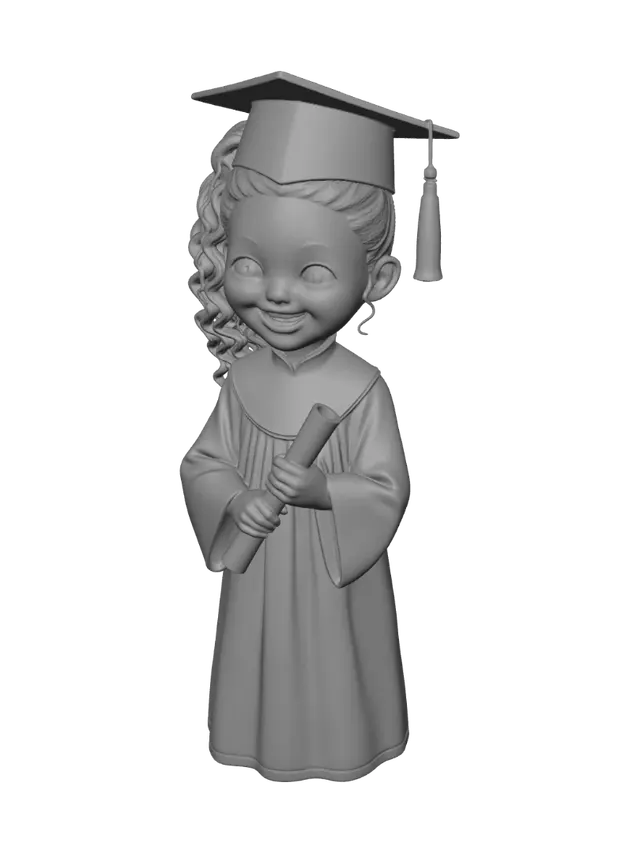 3D model for Little Graduate