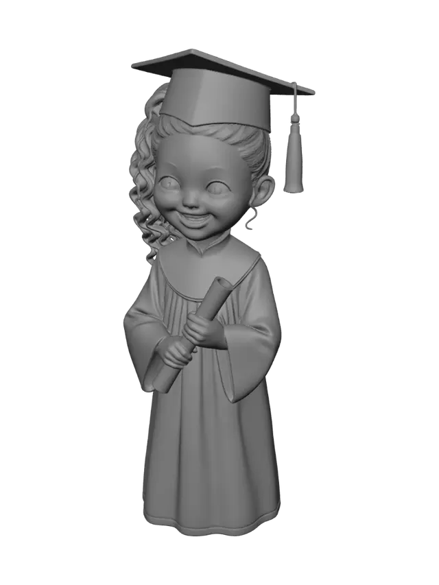 3D model for Little Graduate