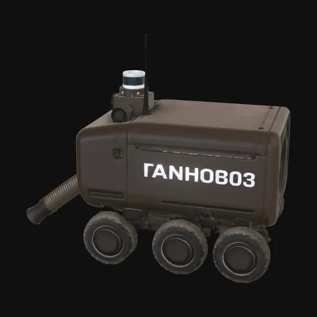 3D model for MudRover 6x6