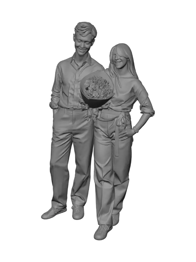 3D model for Moonlit Bouquet