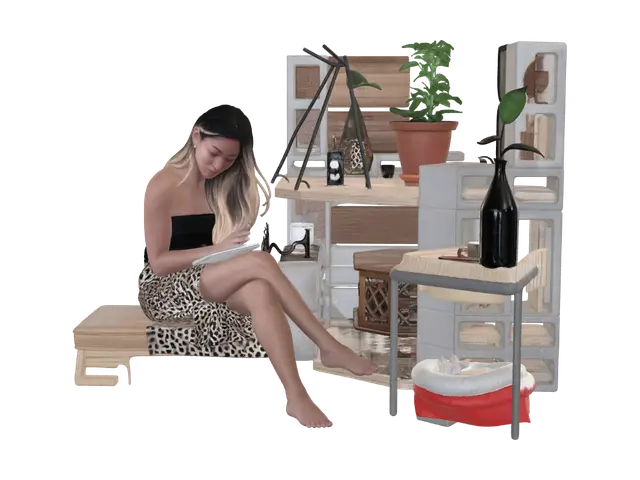 3D model for Midday Muse on the Sofa