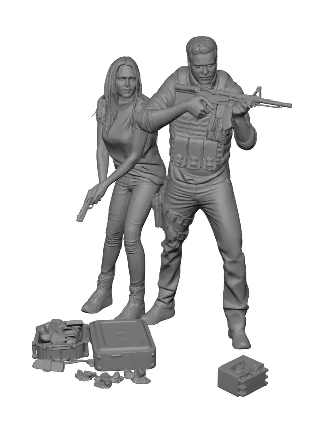 3D model for Crossfire in the Ruins