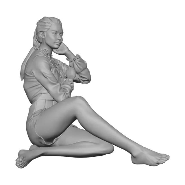 3D model for Poised in Silence