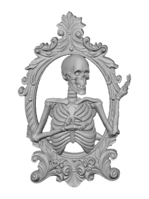 3D model for Reflections of Mortality, #Halloween2025#