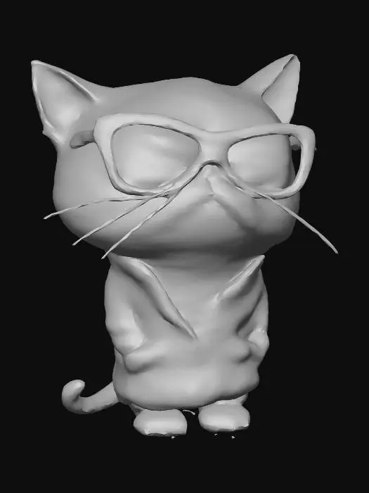 3D model for Cool Cat in Shades