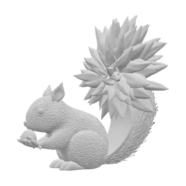 3D model for Melon Squirrel Fantasy, #food#