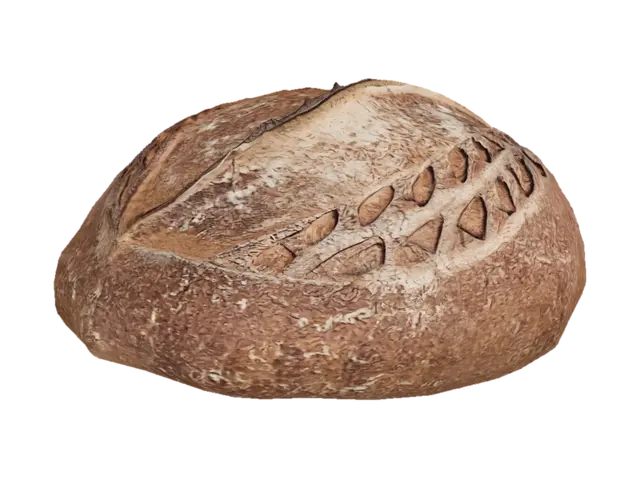 3D model for Rustic sourdough boule
