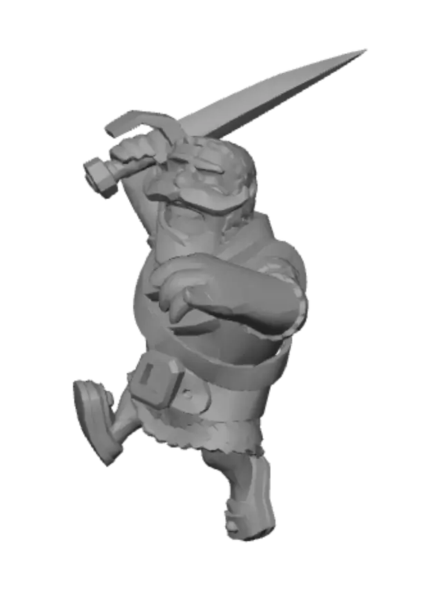 3D model for Thunderblade Berserker