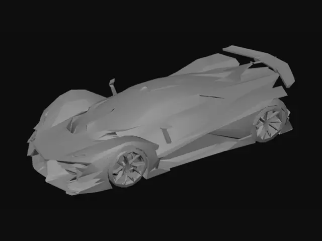 3D model for Fargah in the Snow