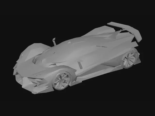 3D model for Fargah in the Snow