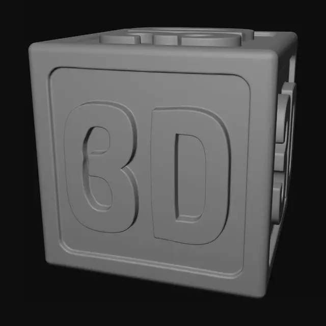 3D model for 3D Cube