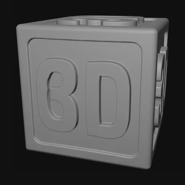 3D model for 3D Cube