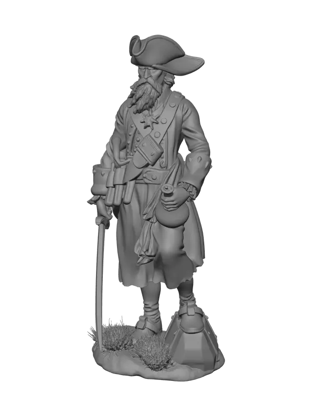 3D model for Realistic Blackbeard