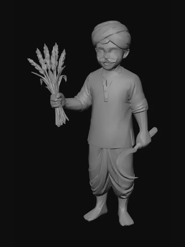 3D model for Wheat Farmer