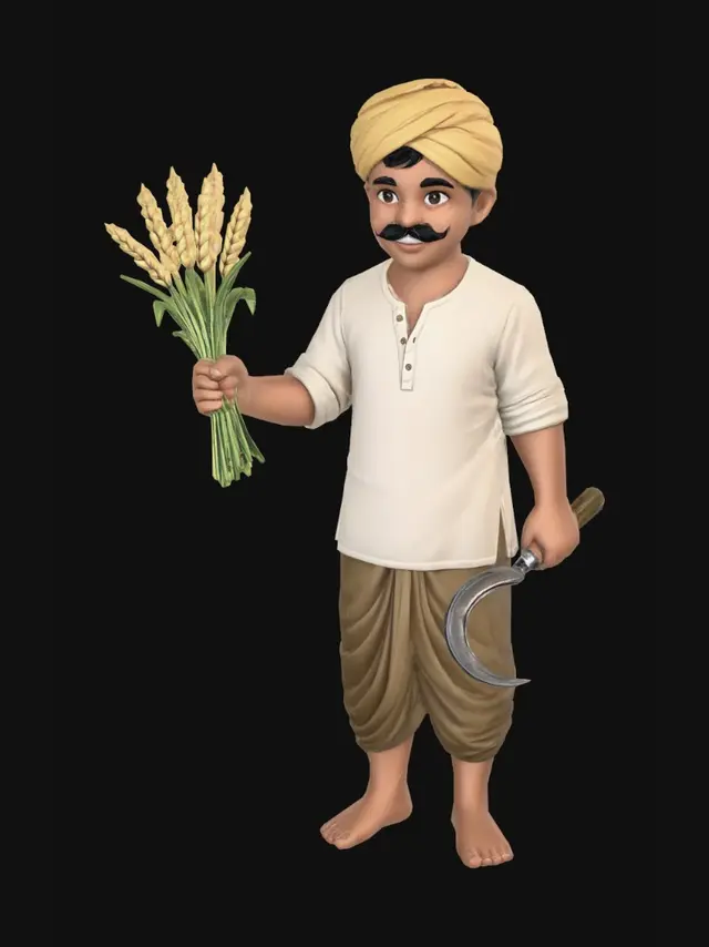 3D model for Wheat Farmer