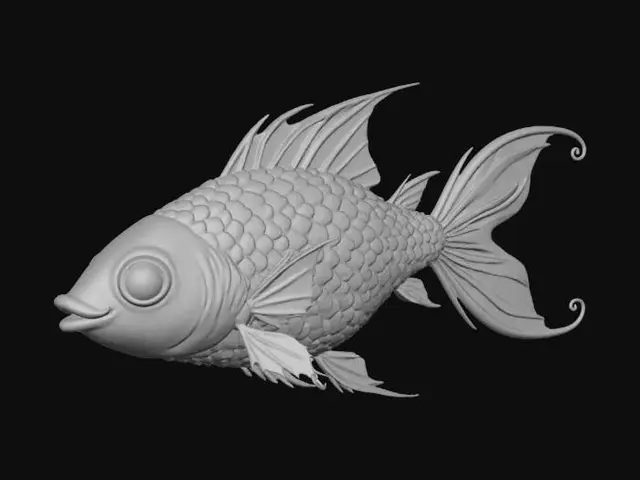 3D model for Stylized FIsh