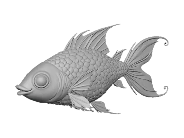 3D model for Stylized FIsh