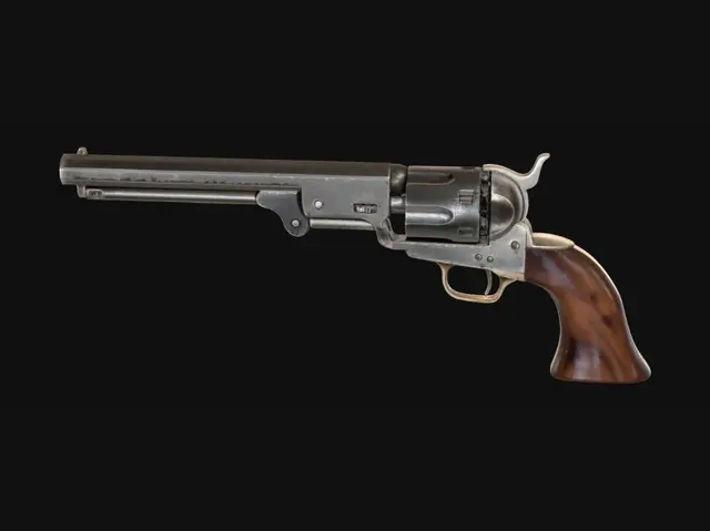 3D model for Colt 1851 Navy Revolver