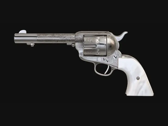 3D model for Engraved Colt Single Action Army Revolver with Pearl Grip
