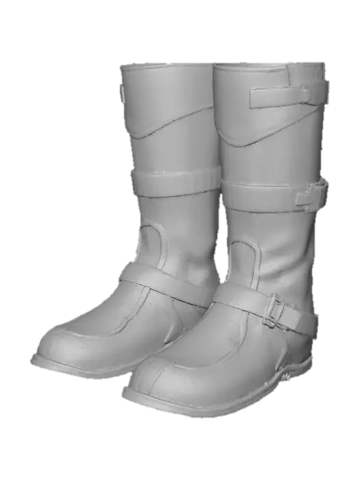 3D model for Leather Boots