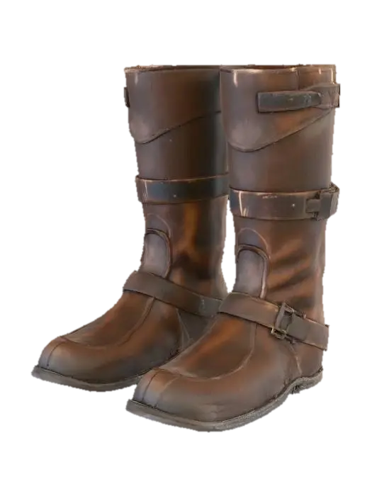 3D model for Leather Boots