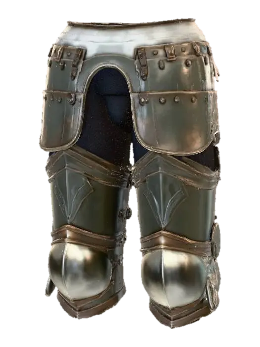 Iron Knight Pants 3D model, vytvořený pomocí AI