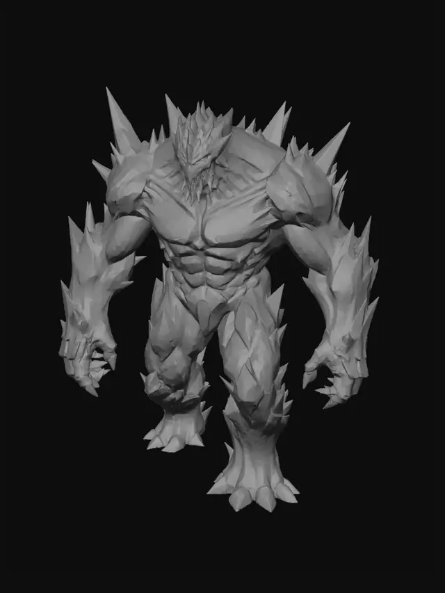 3D model for Ymir, The Primordial Giant