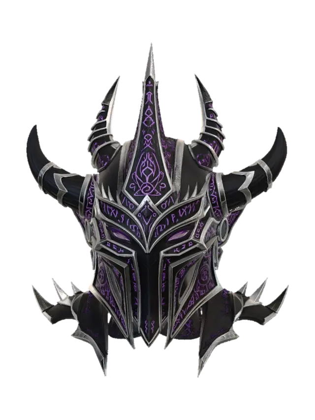 Modèle 3D Voidsigil Warhelm, généré par IA