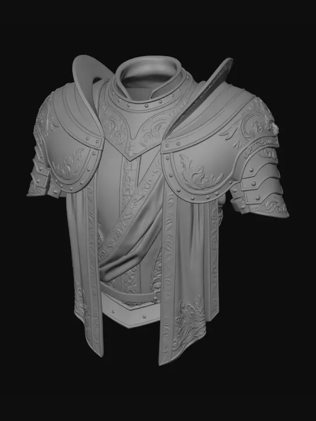 3D model for Ornate Guardian Armor