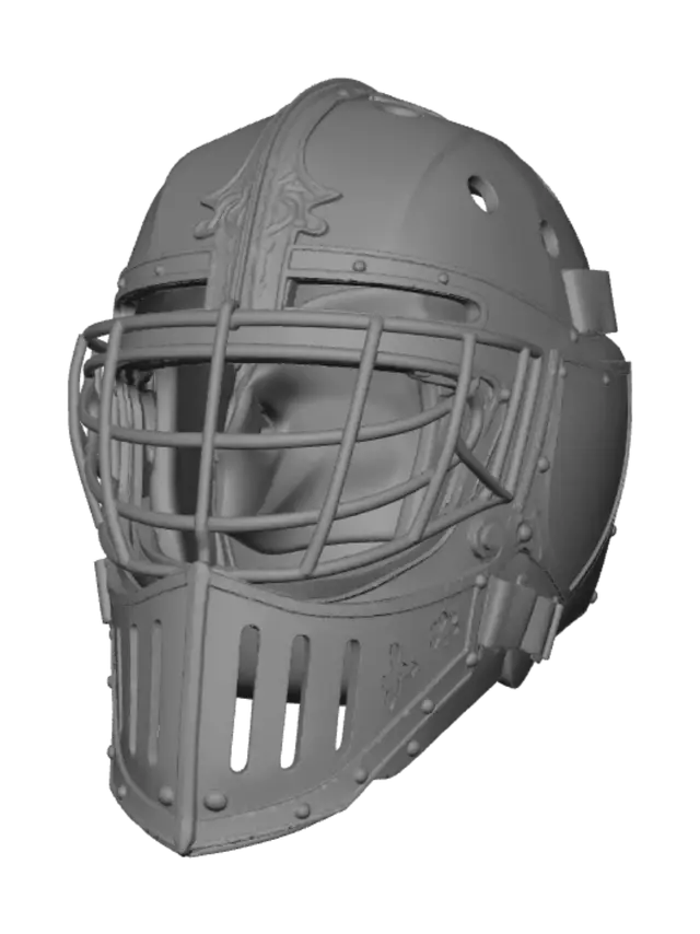 3D model for Iron Grille Helm