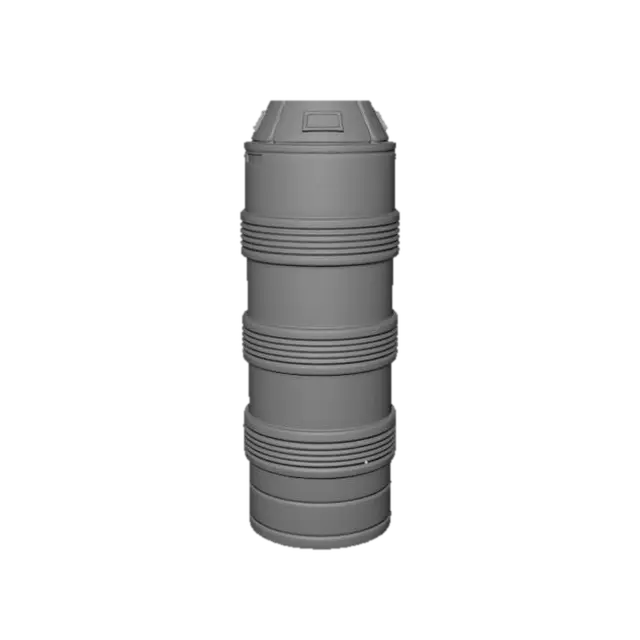 3D model for Futuristic Fuel Tank