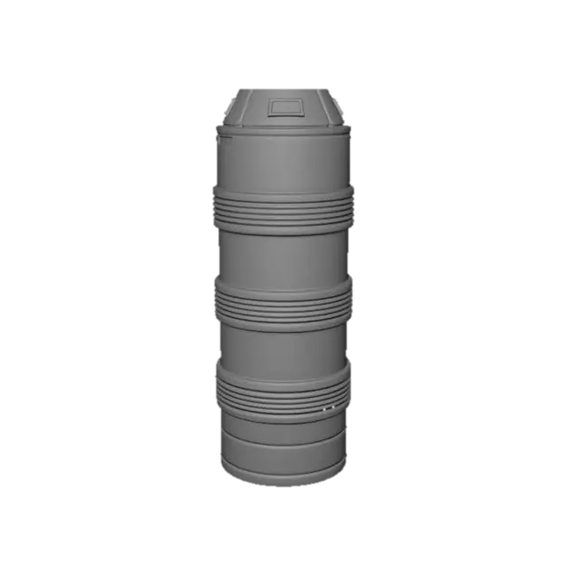 3D model for Futuristic Fuel Tank