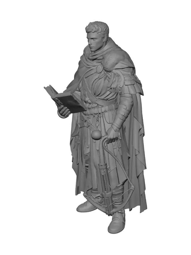 3D model for Tomebound Knight