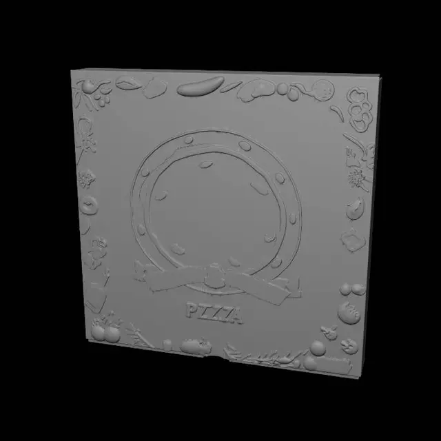 3D model for Luna's Pizzeria
