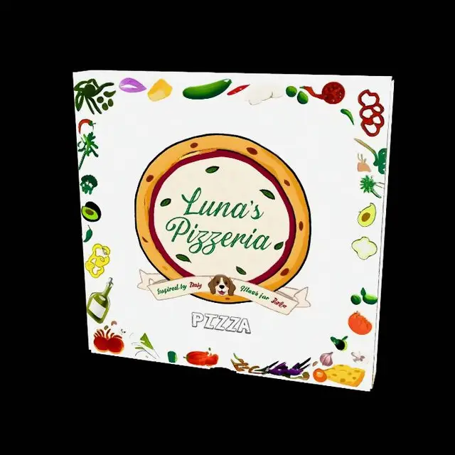 3D model for Luna's Pizzeria