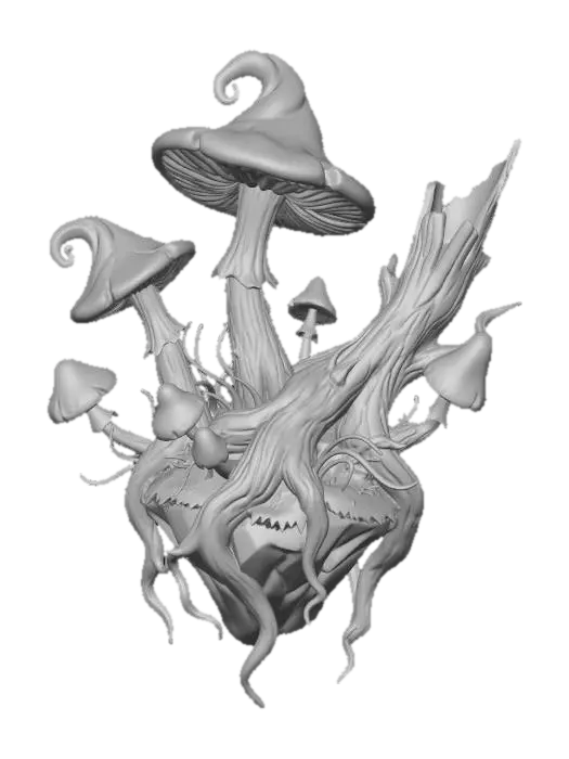 3D model for Embercap Bloom