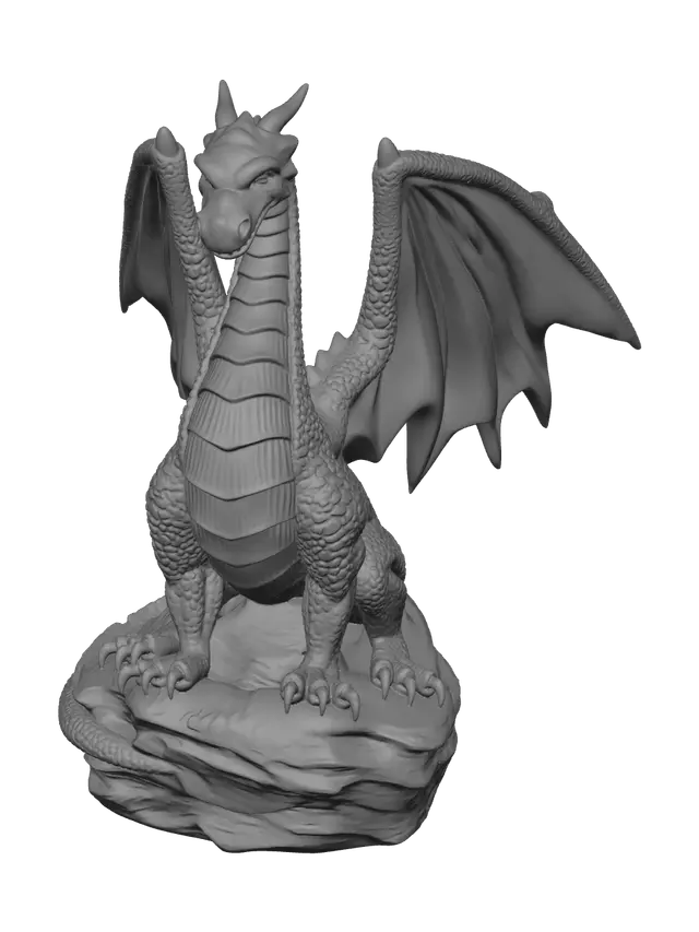 3D model for Realistic Greendragon