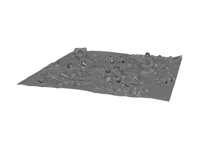 3D model for Field of Fallen Knights