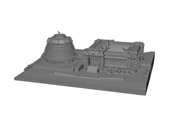 3D model for Hybrid Capitol Complex