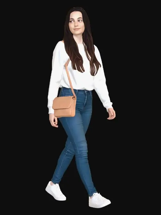 3D model for Casual Street Style