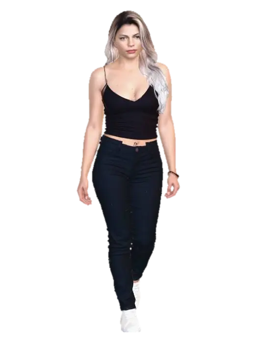 Casual Confidence - Persona 3D model, vytvořený pomocí AI