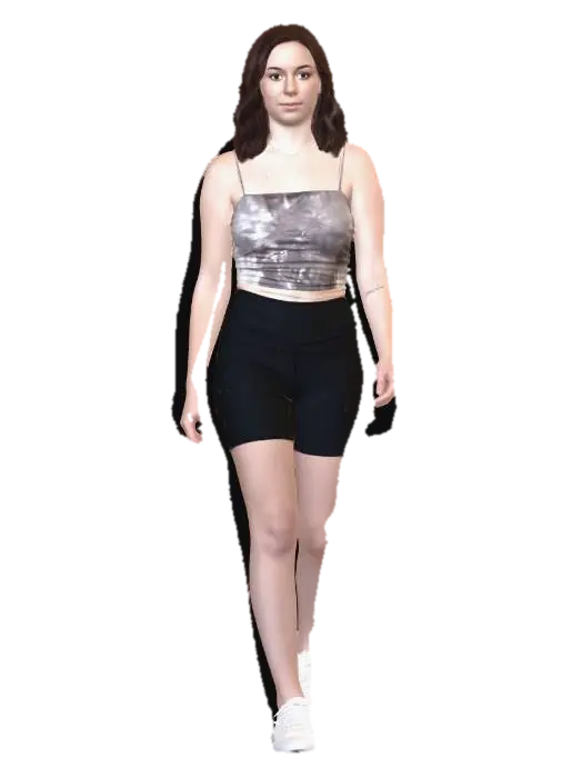 Casual Confidence - Pretty 3D model, vytvořený pomocí AI