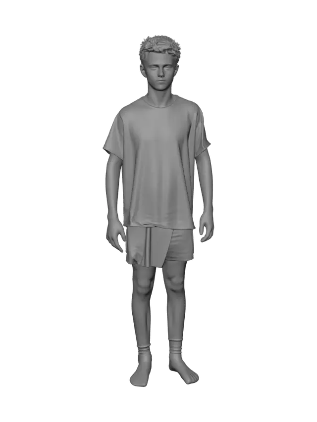 3D model for Living Room Athlete