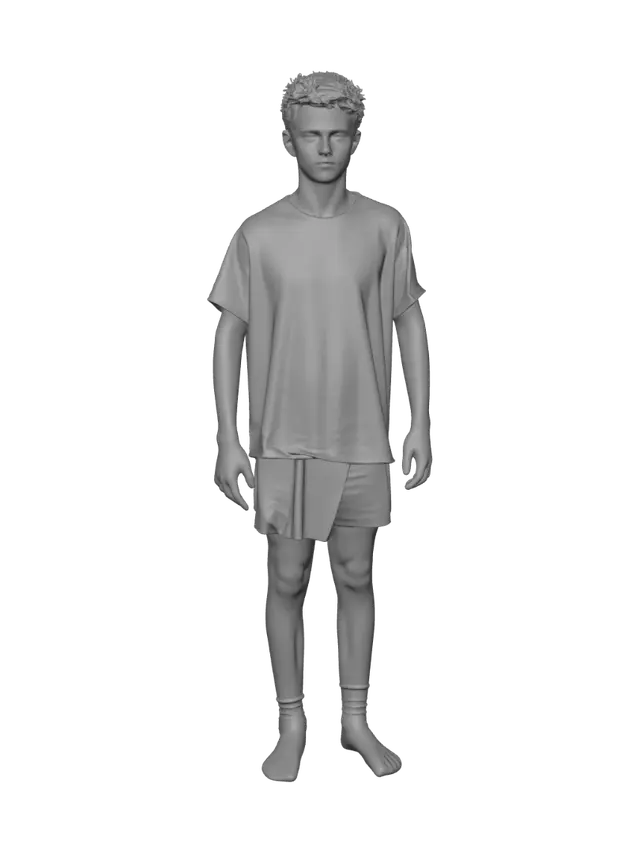 3D model for Living Room Athlete
