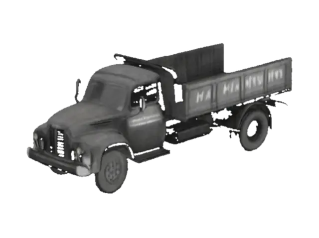 Old Haulage Truck - Trucks 3D model, vytvořený pomocí AI