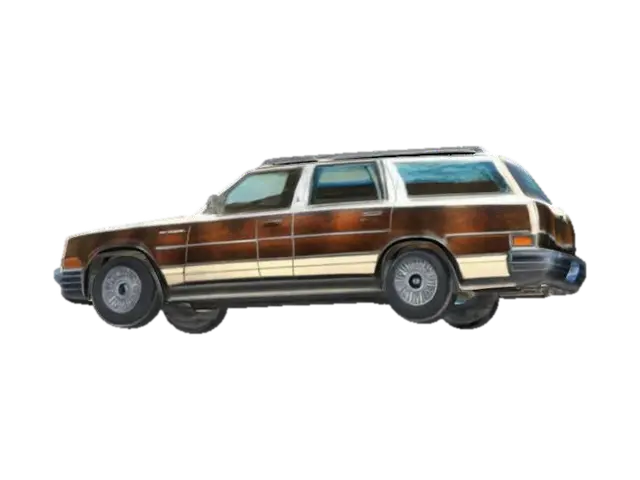 1978 Buick Estate Wagon - 1970s 3D model, vytvořený pomocí AI